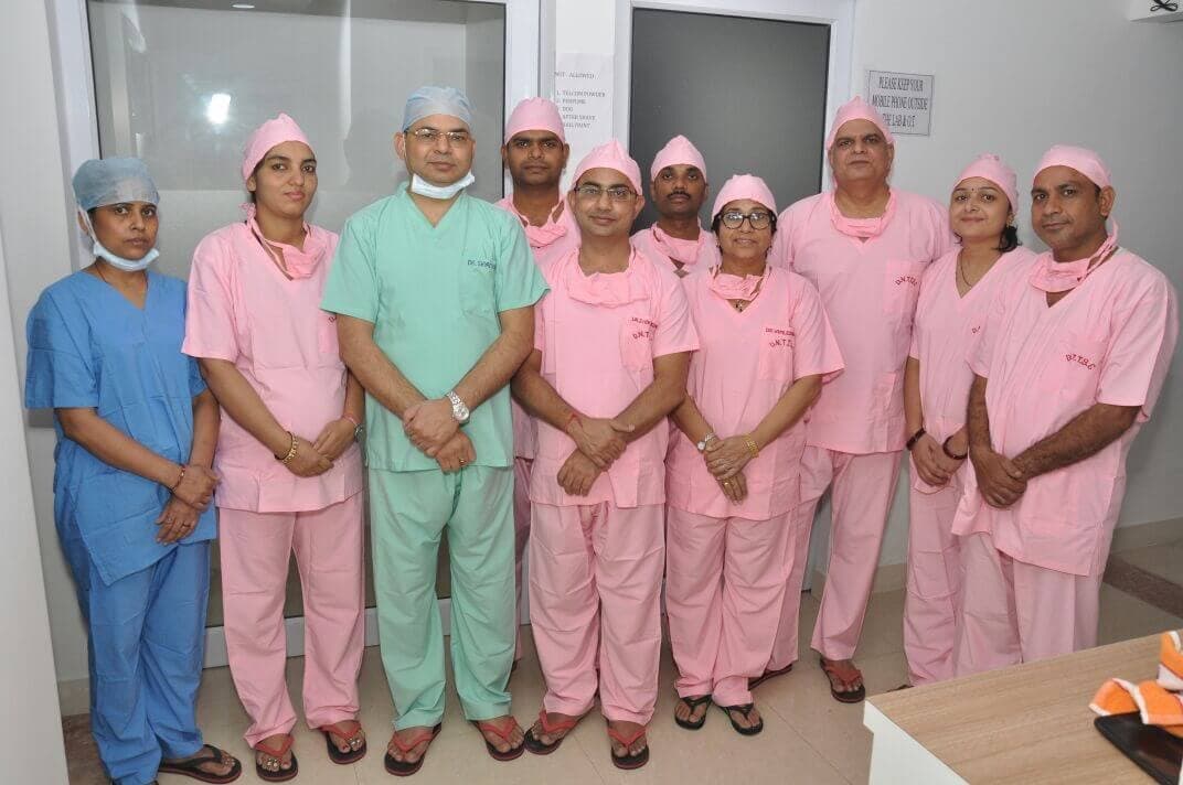 Surgical team in the operating theatre
